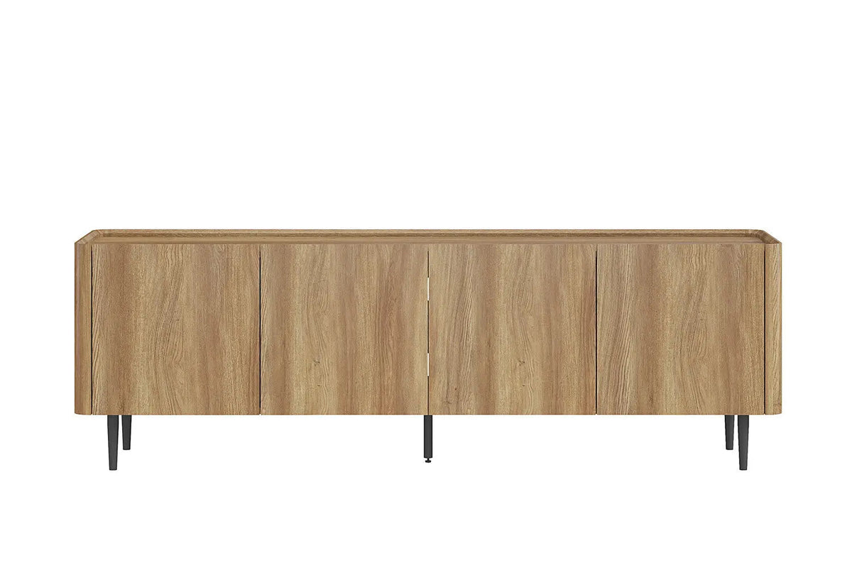 Meuble TV KYOTA Décor Chêne Naturel - 170 x 40 cm