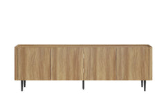 Meuble TV KYOTA Décor Chêne Naturel - 170 x 40 cm