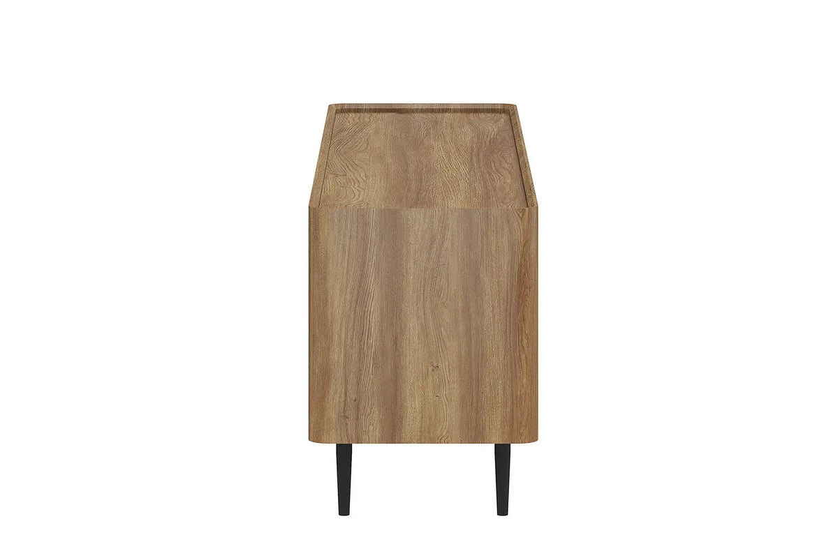 Meuble TV KYOTA Décor Chêne Naturel - 170 x 40 cm