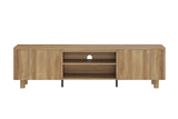 Meuble TV MALYBU Décor Chêne Naturel - 170 x 40 cm