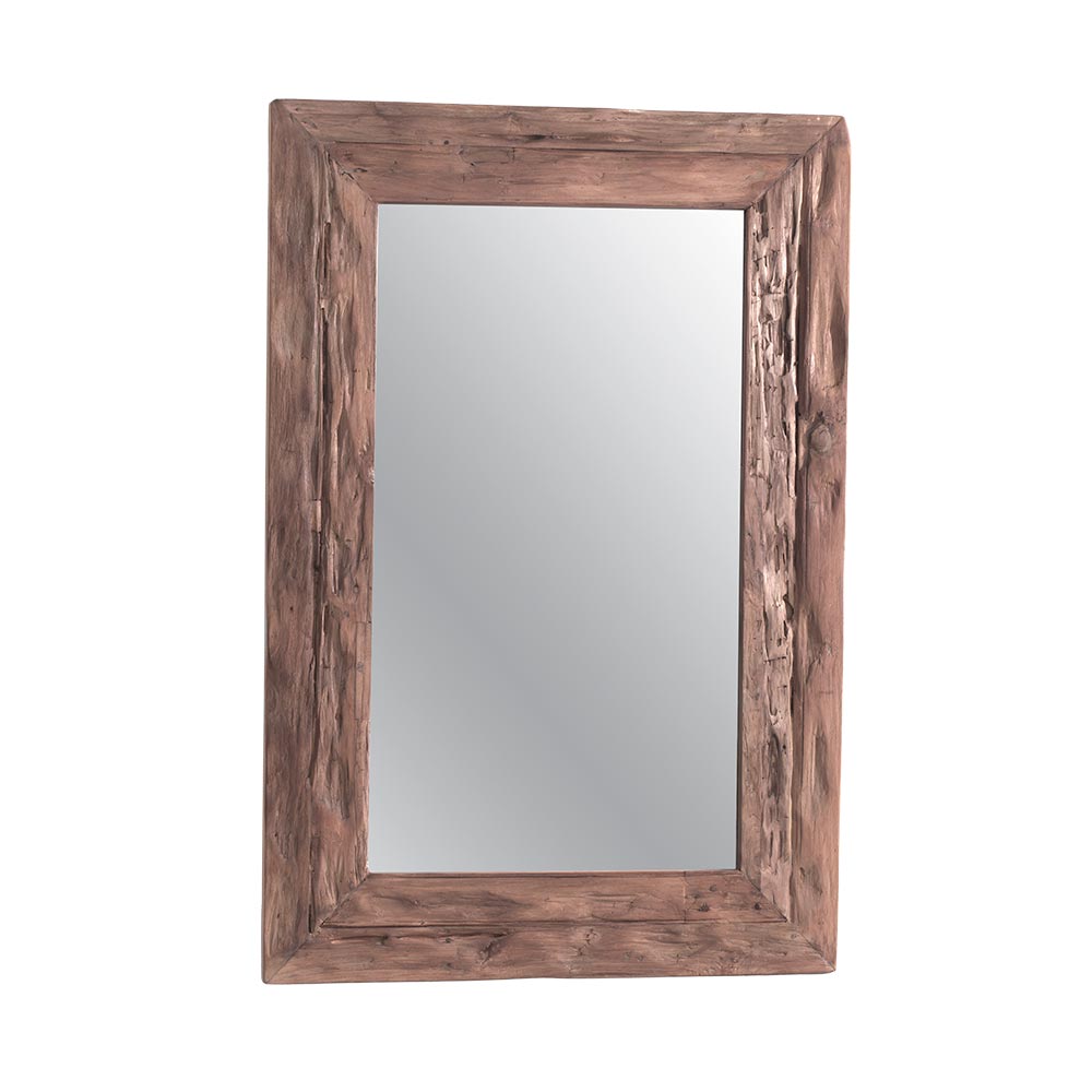 Miroir teck recyclé KELLY