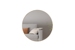 ROSALIE – Miroir Chêne vieilli – 80 x 80 cm