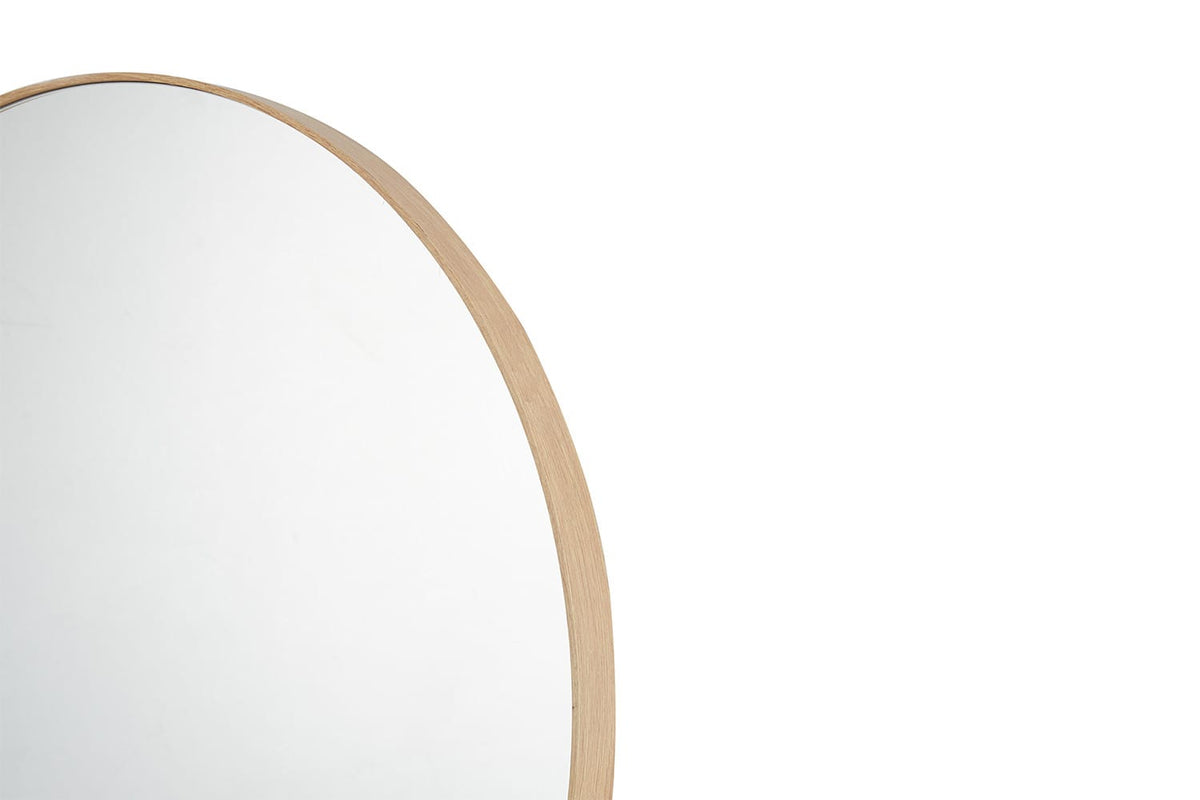 ROSALIE – Miroir Chêne vieilli – 80 x 80 cm