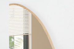 ROZA – Miroir Chêne vieilli – 80 x 60 cm