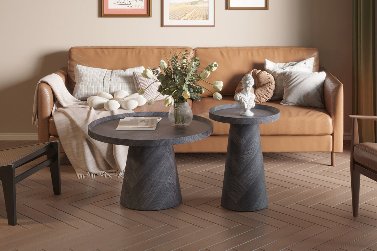 MANUS – Table Basse Gris Foncé – 45 cm