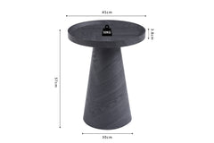 MANUS – Table Basse Gris Foncé – 45 cm