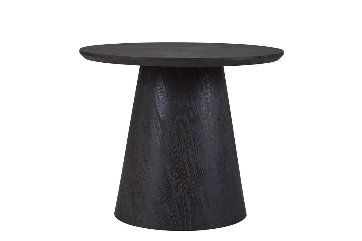 MIKLOS – Table Basse Ronde Décor Brun foncé – 60 cm
