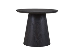 MIKLOS – Table Basse Ronde Décor Brun foncé – 60 cm