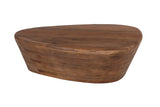 Evan – Table Basse en Bois de Manguier Brun Clair – 107 cm