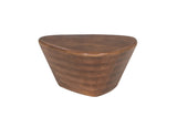 MATTEO – Table Basse en Bois de Manguier Brun Clair – 70 cm