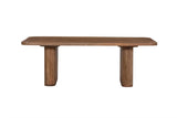 JEAN – Table basse en Bois de Manguier Brun Clair – 120 x 60 cm