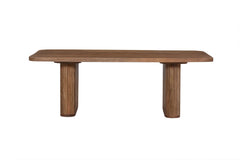 JEAN – Table basse en Bois de Manguier Brun Clair – 120 x 60 cm
