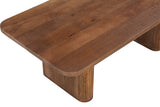 JEAN – Table basse en Bois de Manguier Brun Clair – 120 x 60 cm