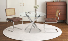 LASI – Table à manger en Verre – 120 cm