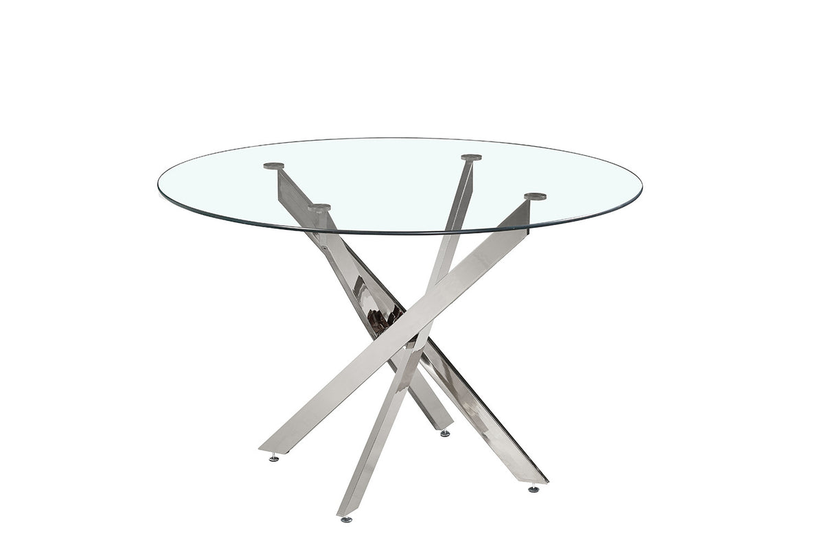 LASI – Table à manger en Verre – 120 cm