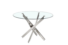 LASI – Table à manger en Verre – 120 cm