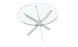 LASI – Table à manger en Verre – 120 cm