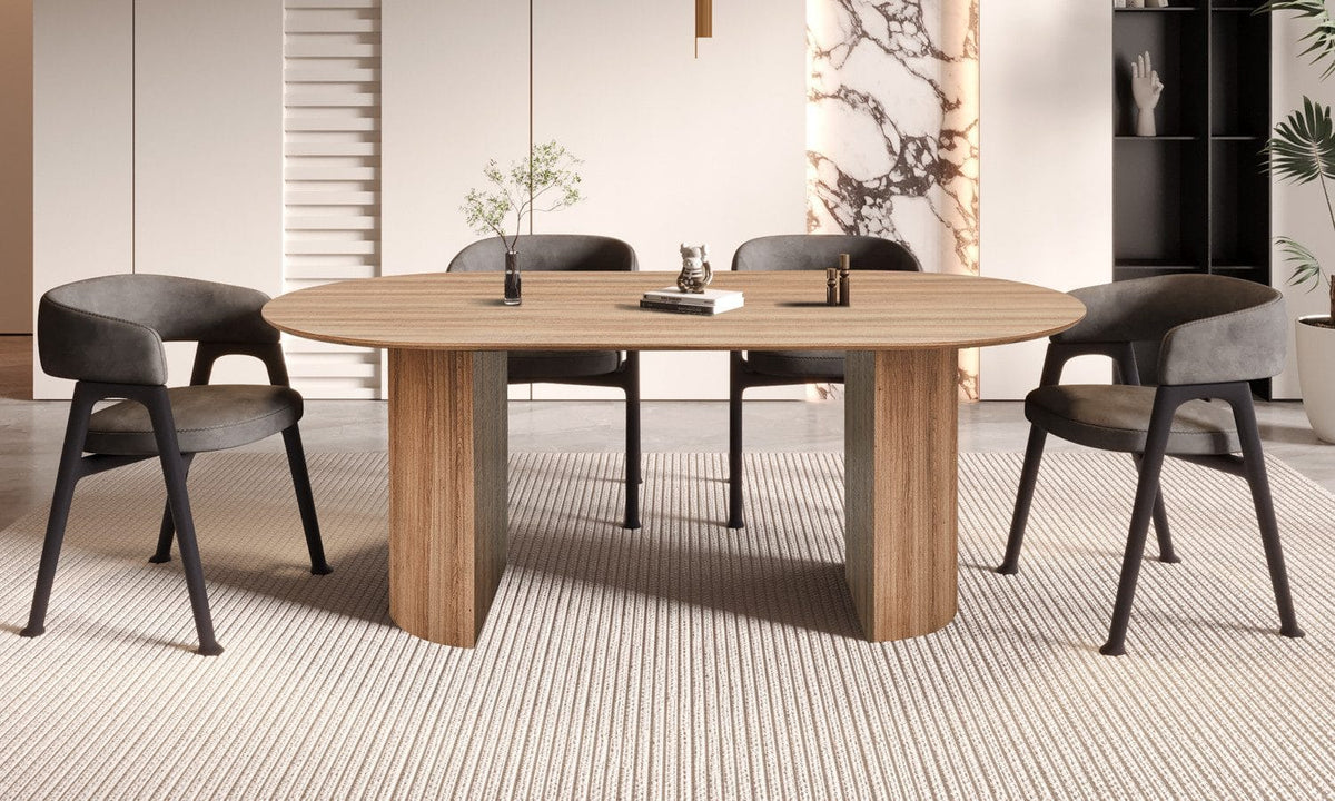 LAGOS – Table à Manger Ovale – 200 ou 220 cm