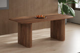 JEAN – Table à Manger en Bois de Manguier Brun Clair – 100 x 200 cm