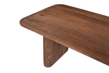 JEAN – Table à Manger en Bois de Manguier Brun Clair – 100 x 200 cm
