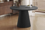 MIKLOS – Table à Manger Décor Brun foncé – 120 cm