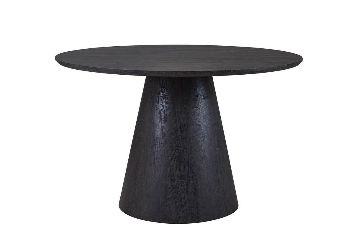 MIKLOS – Table à Manger Décor Brun foncé – 120 cm