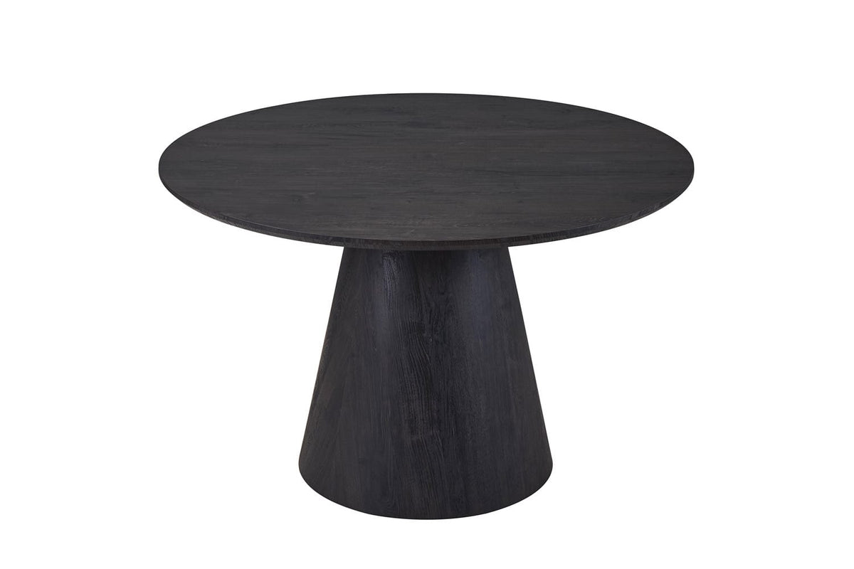 MIKLOS – Table à Manger Décor Brun foncé – 120 cm