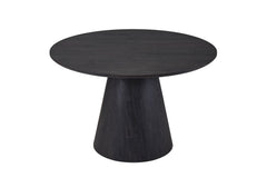 MIKLOS – Table à Manger Décor Brun foncé – 120 cm