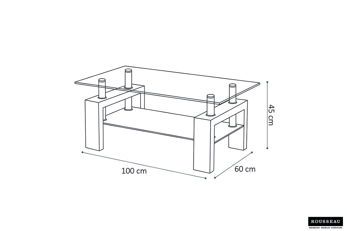 Table basse ALANA