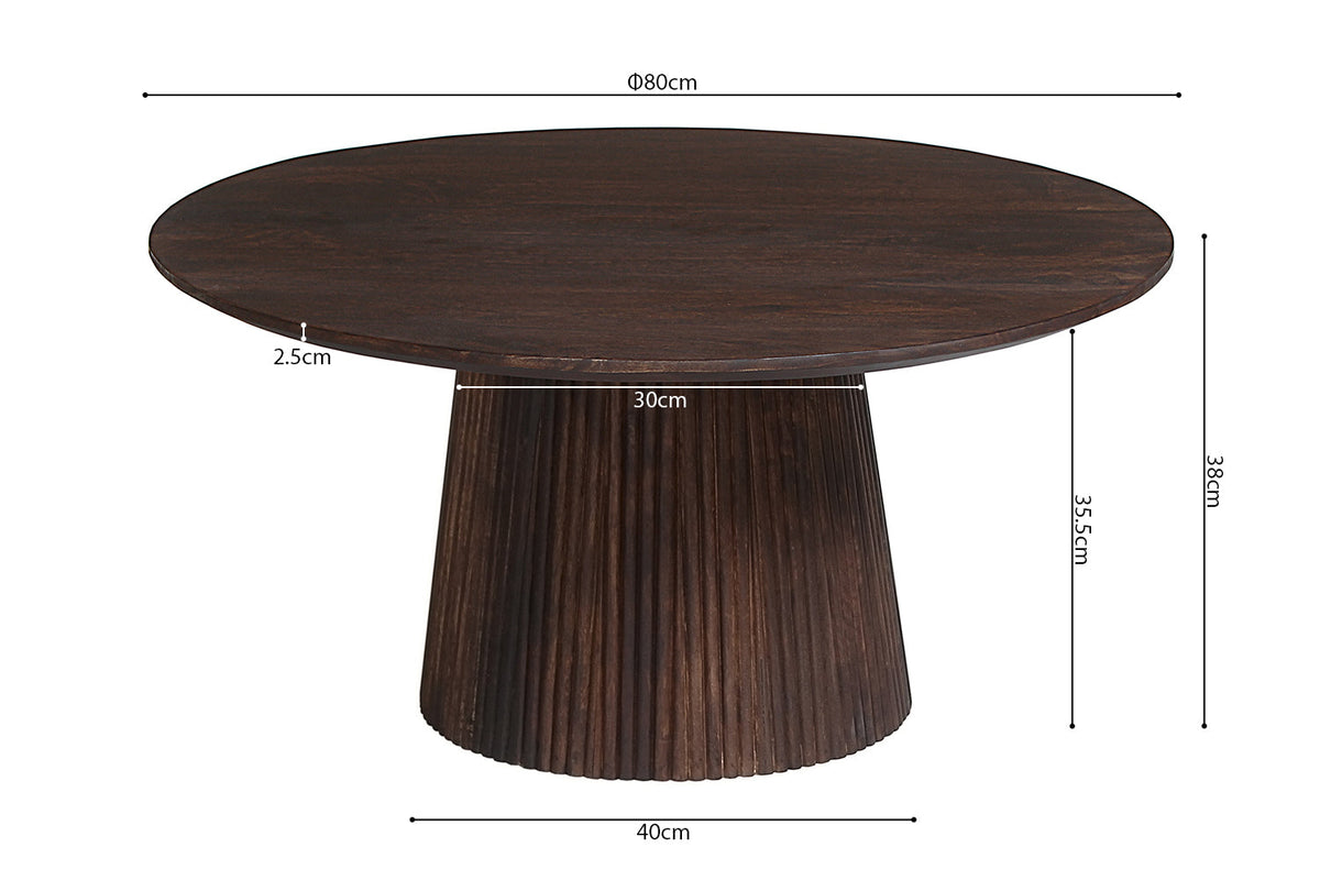 MIGUEL – Table basse – 80 cm