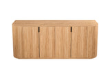PORTO – Bahut décor chêne naturel – 200 cm