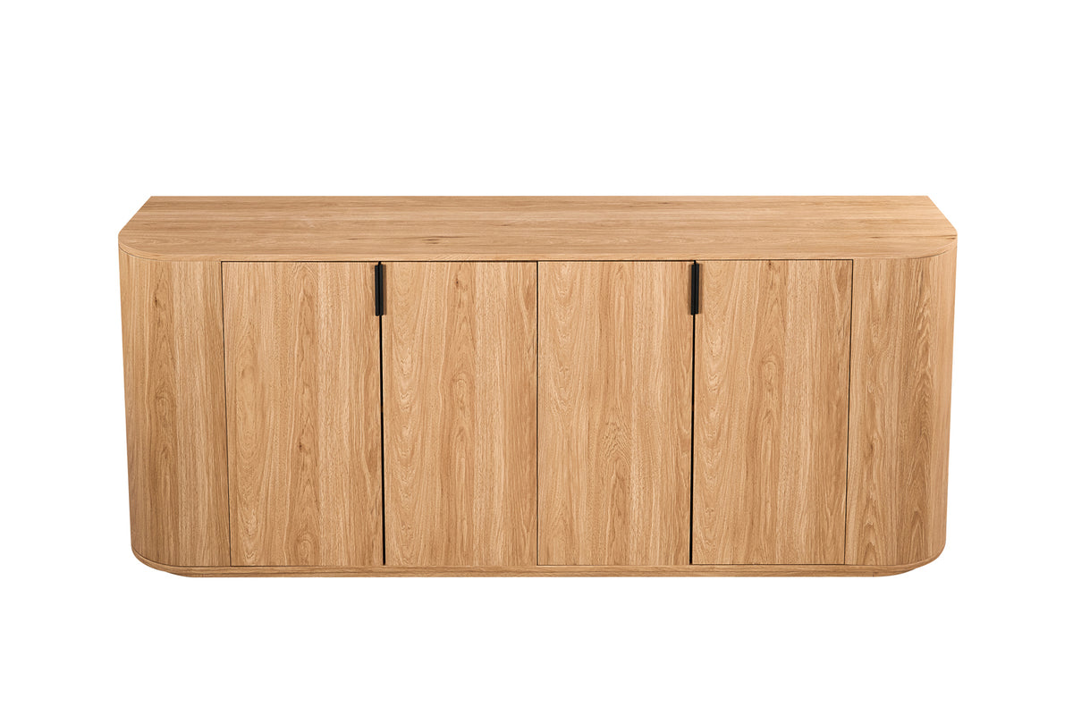 PORTO – Bahut décor chêne naturel – 200 cm