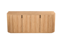 PORTO – Bahut décor chêne naturel – 200 cm