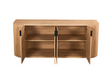 PORTO – Bahut décor chêne naturel – 200 cm