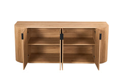 PORTO – Bahut décor chêne naturel – 200 cm