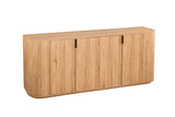 PORTO – Bahut décor chêne naturel – 200 cm