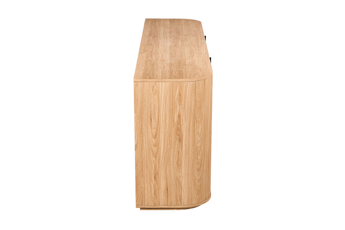 PORTO – Bahut décor chêne naturel – 200 cm