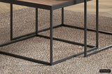 QUINN – Set de 2 tables basses en bois de manguier