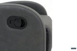 FRANCE – Fauteuil relax manuel PU noir