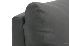FRANCE – Fauteuil relax manuel PU noir