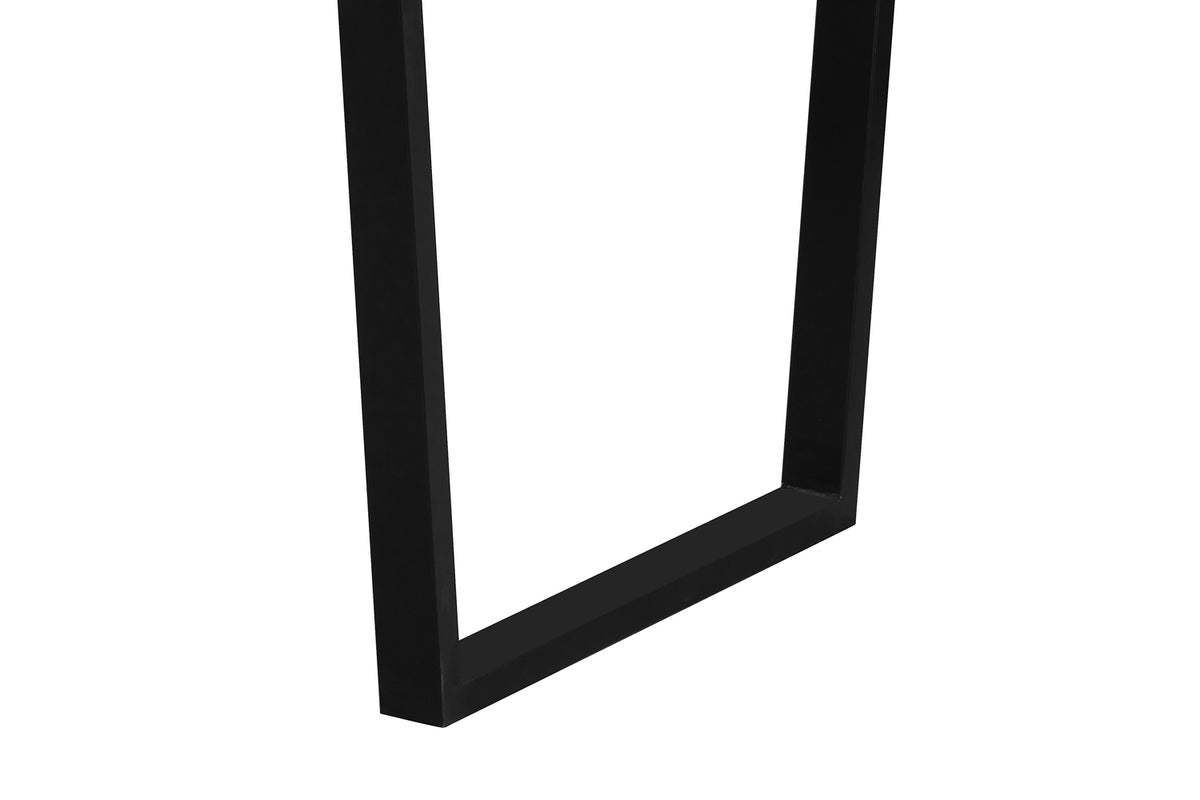 BOAZ – Table à manger rectangulaire en verre – 150 cm