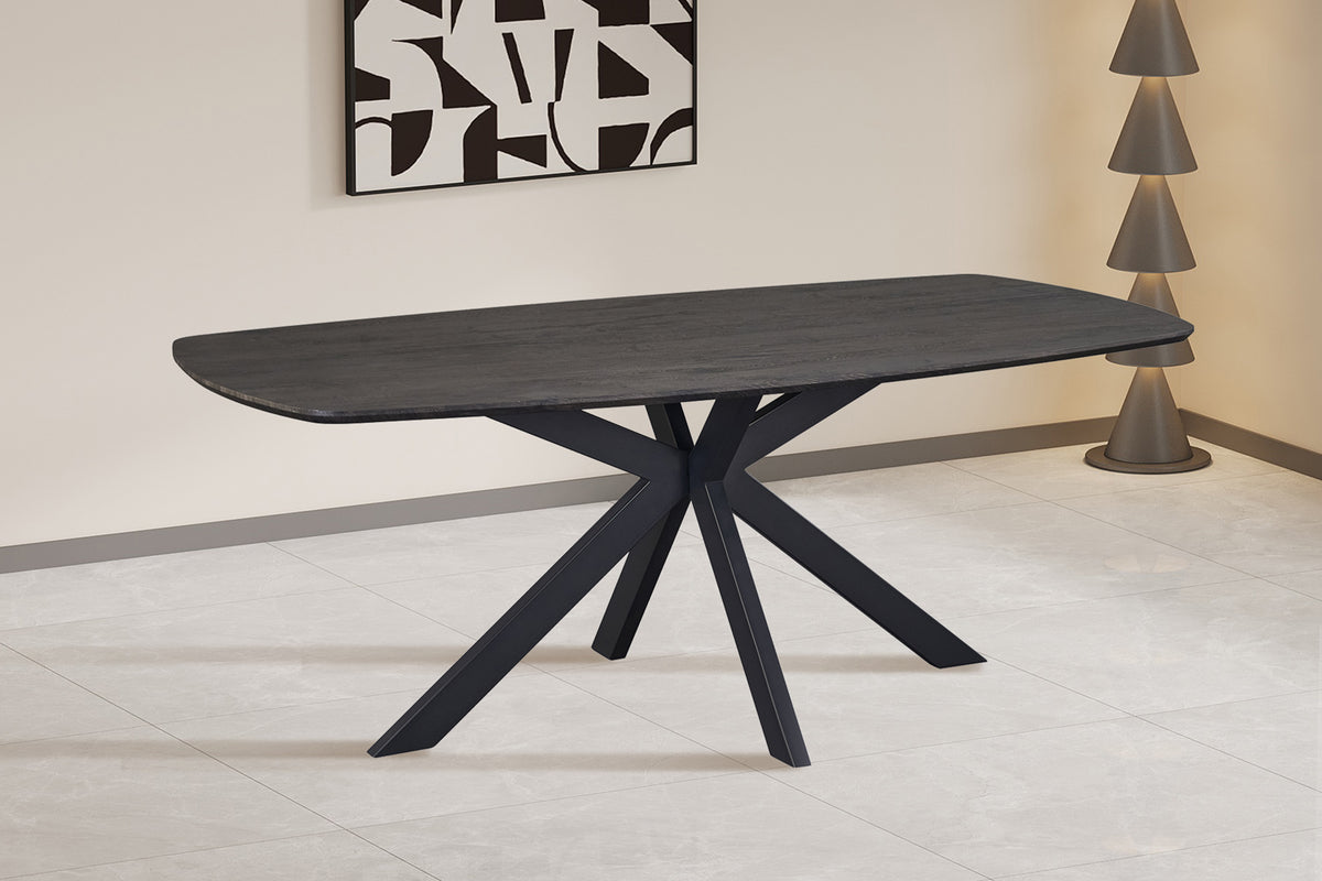 AZIZ – Table à manger ovale danoise – 200 cm