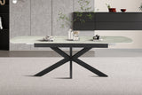 HESTIA – Table à manger extensible ovale danoise – 180-220 cm