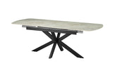 HESTIA – Table à manger extensible ovale danoise – 180-220 cm