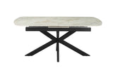 HESTIA – Table à manger extensible ovale danoise – 180-220 cm