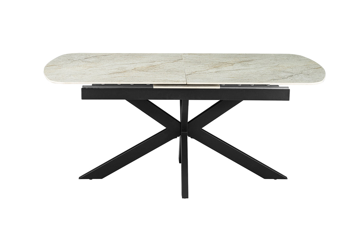 HESTIA – Table à manger extensible ovale danoise – 180-220 cm