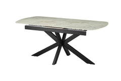 HESTIA – Table à manger extensible ovale danoise – 180-220 cm