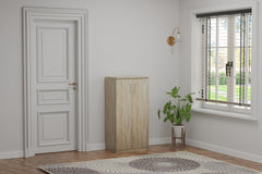 MAURICE – Meuble à chaussures 2 portes décor Sonoma