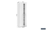 RAY – Armoire de rangement 4 étagères