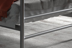 SANDRO – Lit gris avec sommier